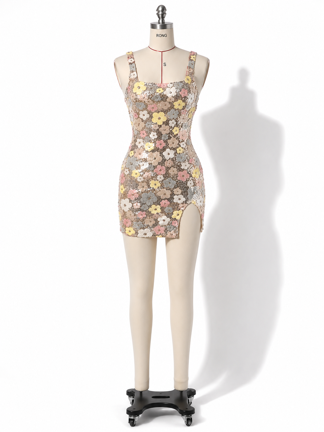 Willow | Floral Sequin Mini Dress for Women