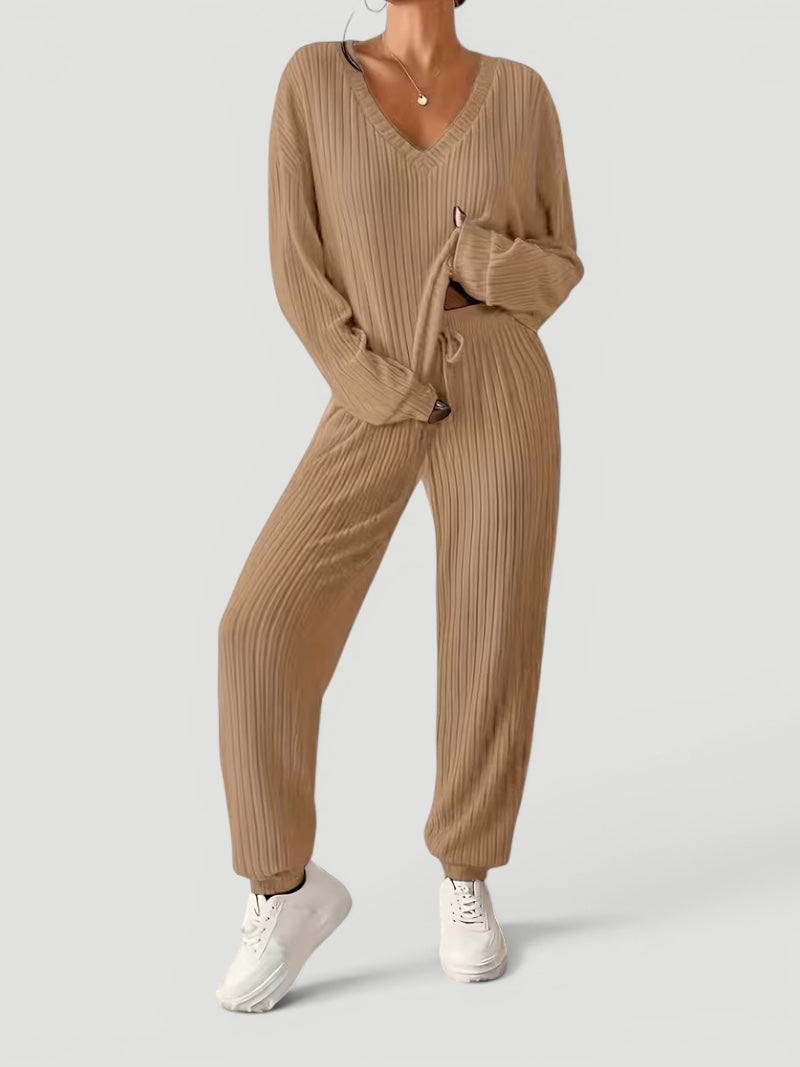 Ellmont London | Women’s Soft Two Piece Pajama Lounge Set