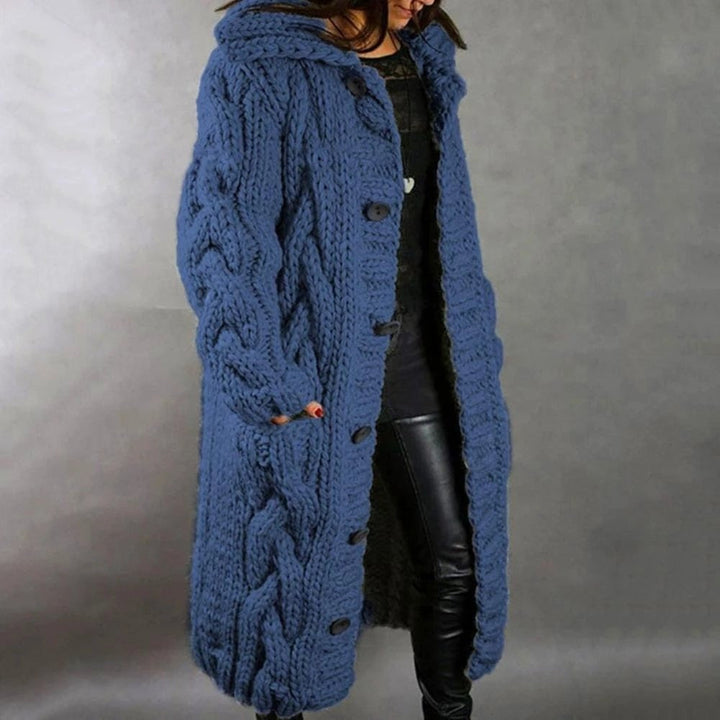 Eliza | Chunky Cable Knit Cardigan