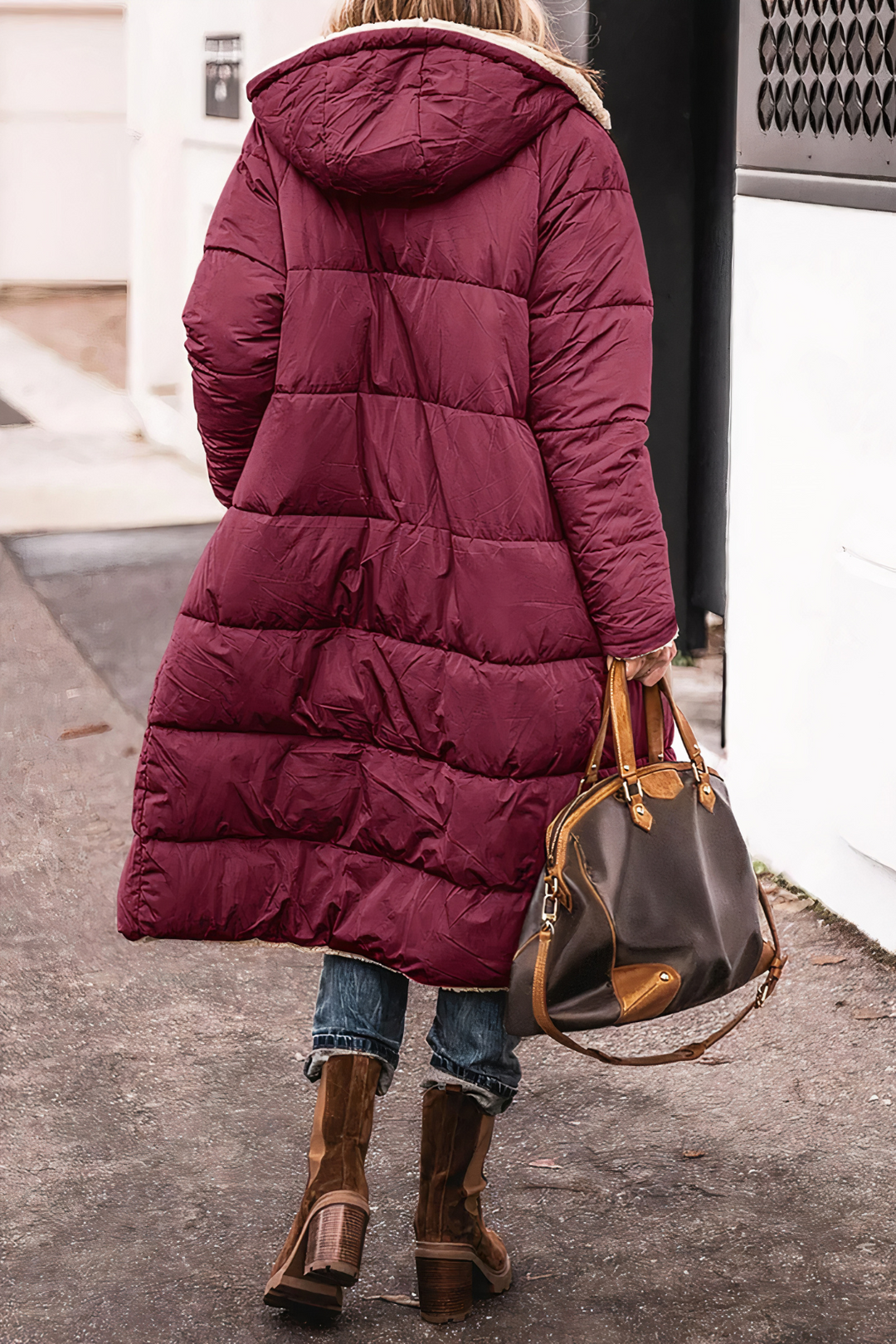 Ava | Womens Quilted Puffer Jacket Ladies Coat