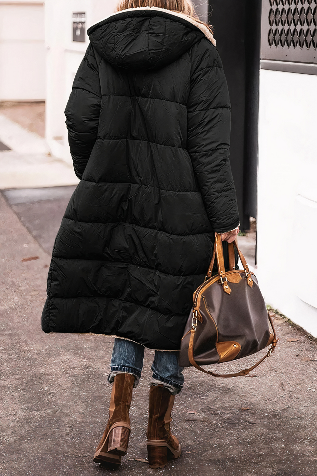 Ava | Womens Quilted Puffer Jacket Ladies Coat