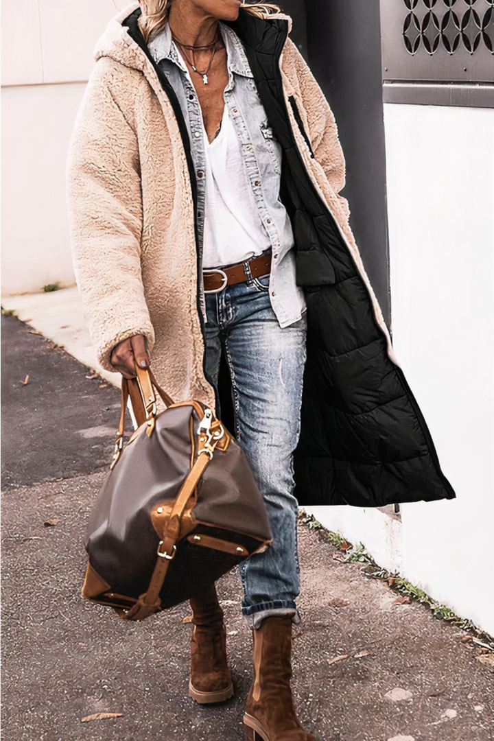 Ava | Womens Quilted Puffer Jacket Ladies Coat
