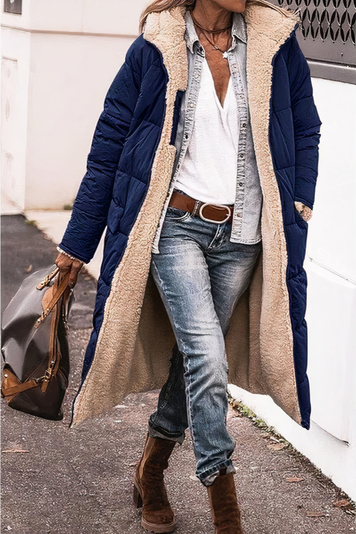 Ava | Womens Quilted Puffer Jacket Ladies Coat