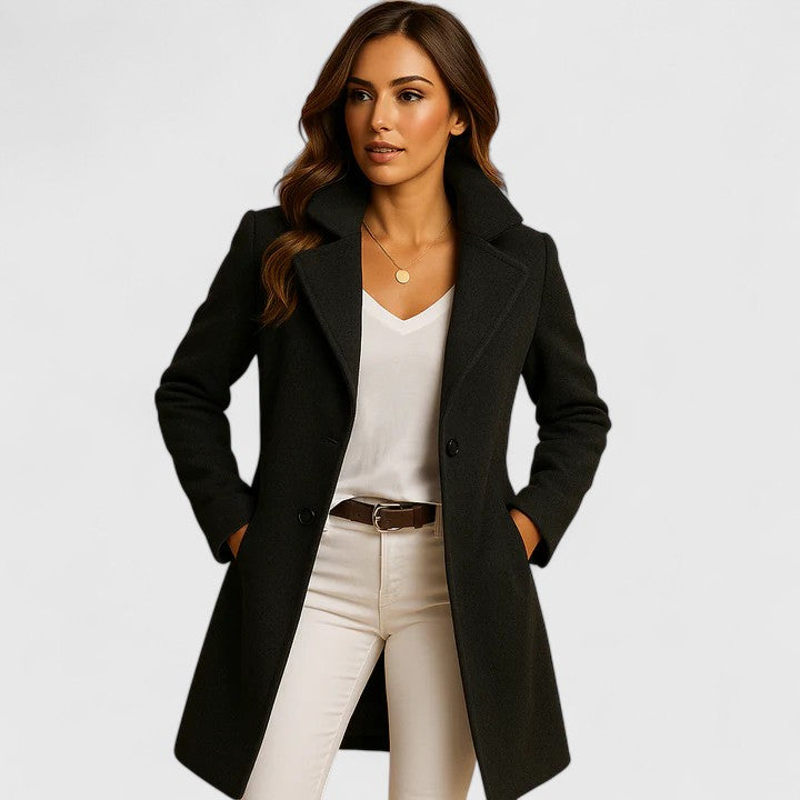 Olivia | Womens Double-Breasted Coat
