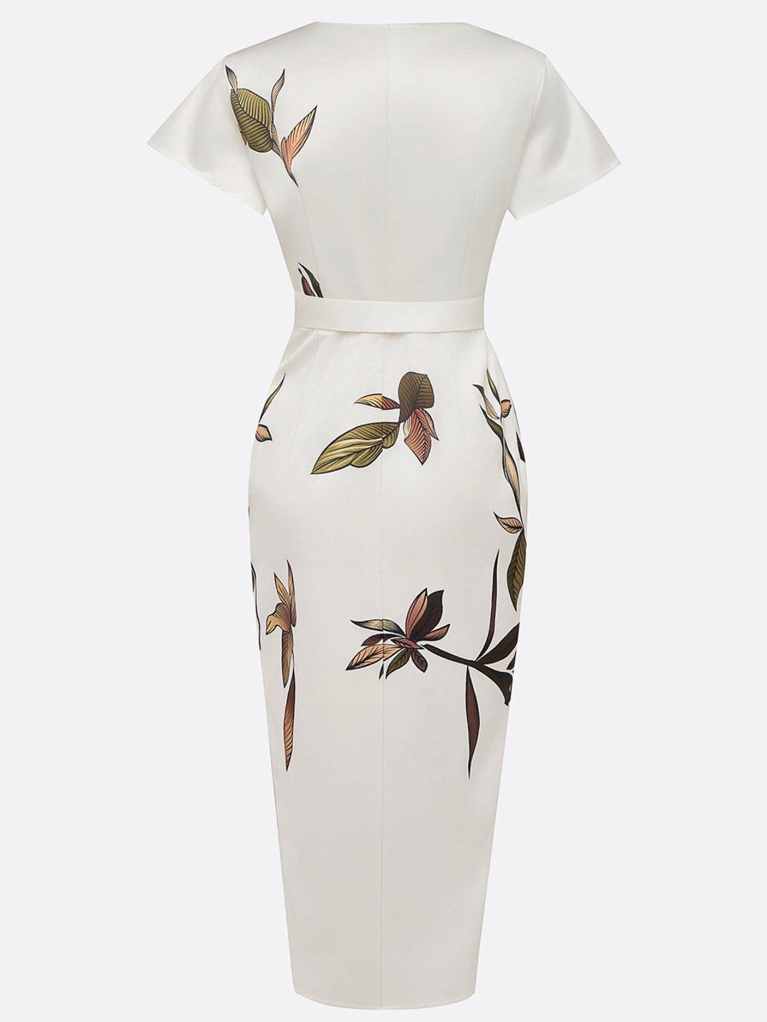 Georgia | Wedding Guest Midi Wrap Dress