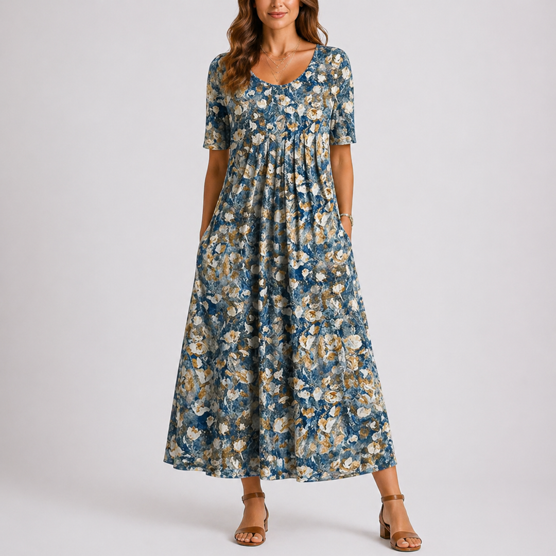 Nancy | Print Maxi Dress for Women