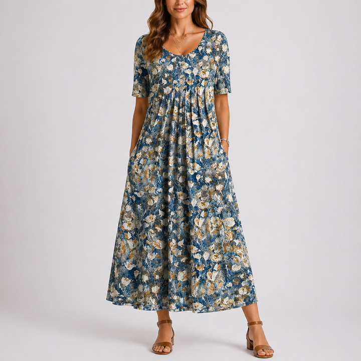 Nancy | Print Maxi Dress for Women