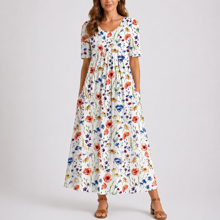 Nancy | Print Maxi Dress for Women