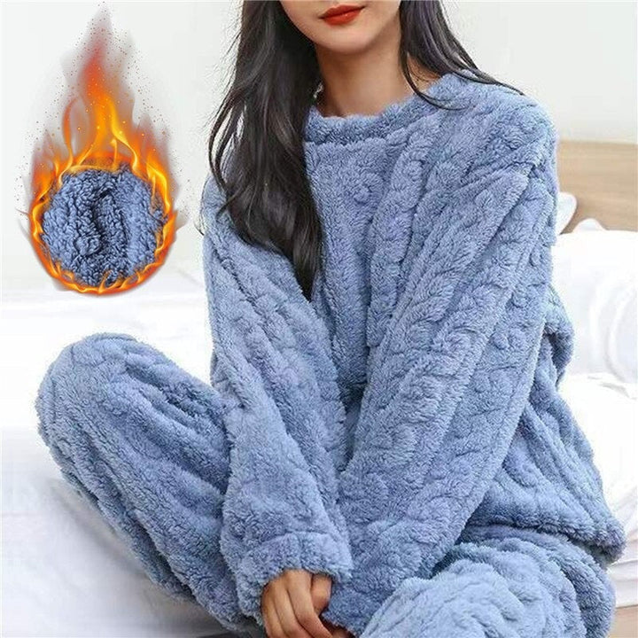 Annabelle | Fluffy Pajama Two Piece Set