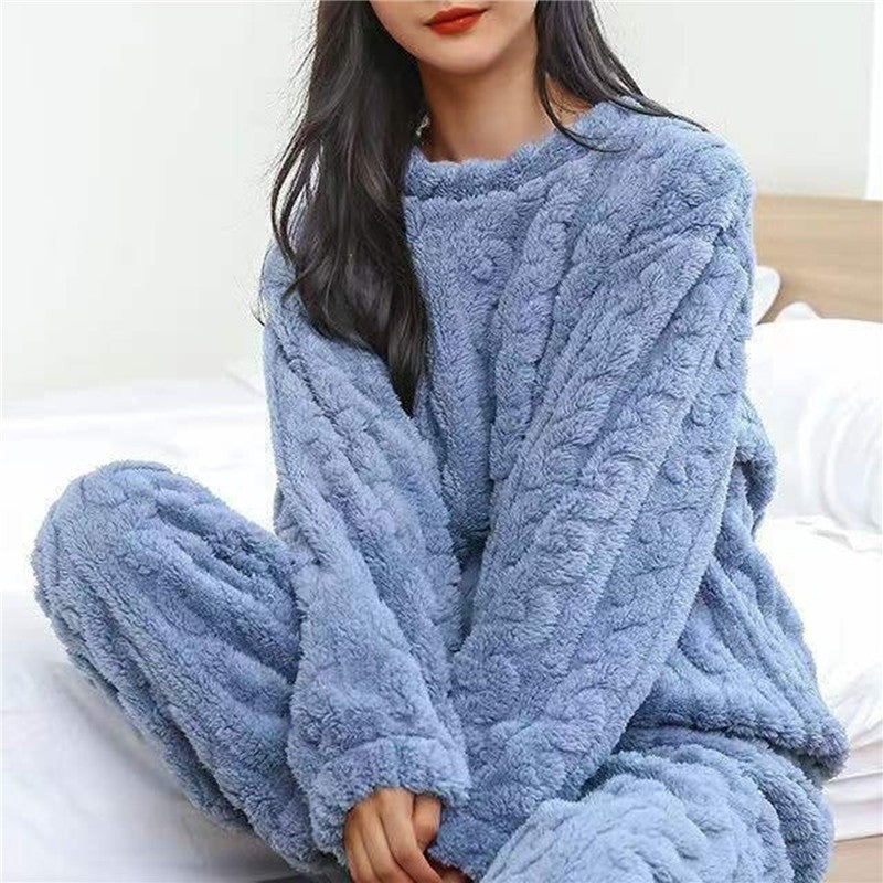 Annabelle | Fluffy Pajama Two Piece Set