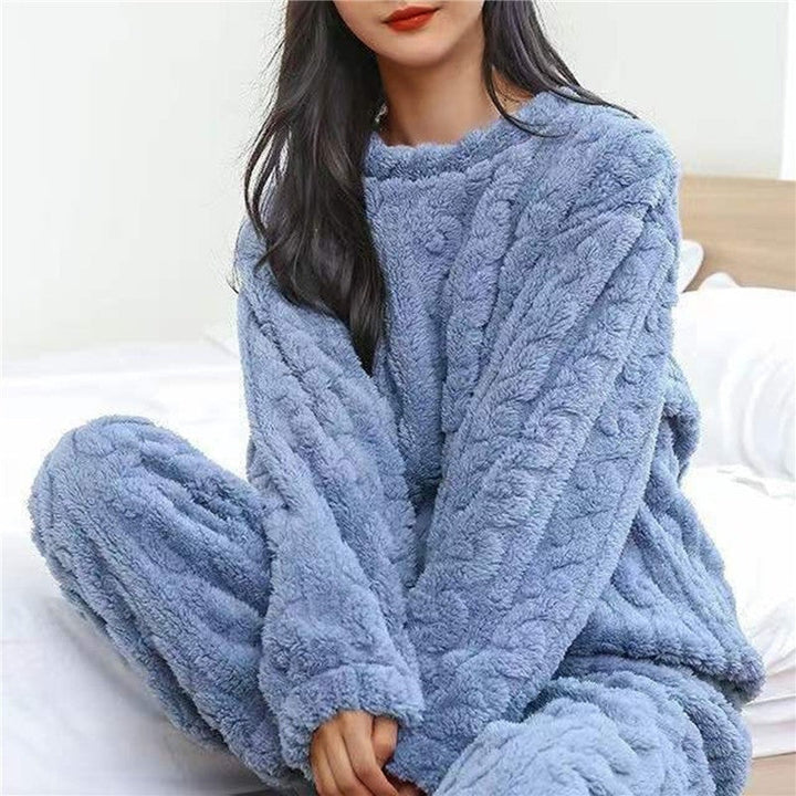 Annabelle | Fluffy Pajama Two Piece Set