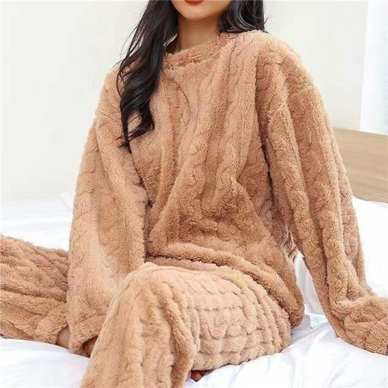 Annabelle | Fluffy Pajama Two Piece Set