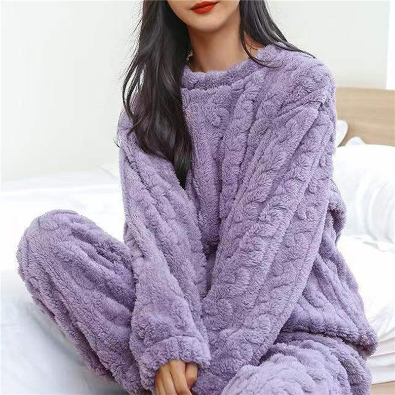 Annabelle | Fluffy Pajama Two Piece Set