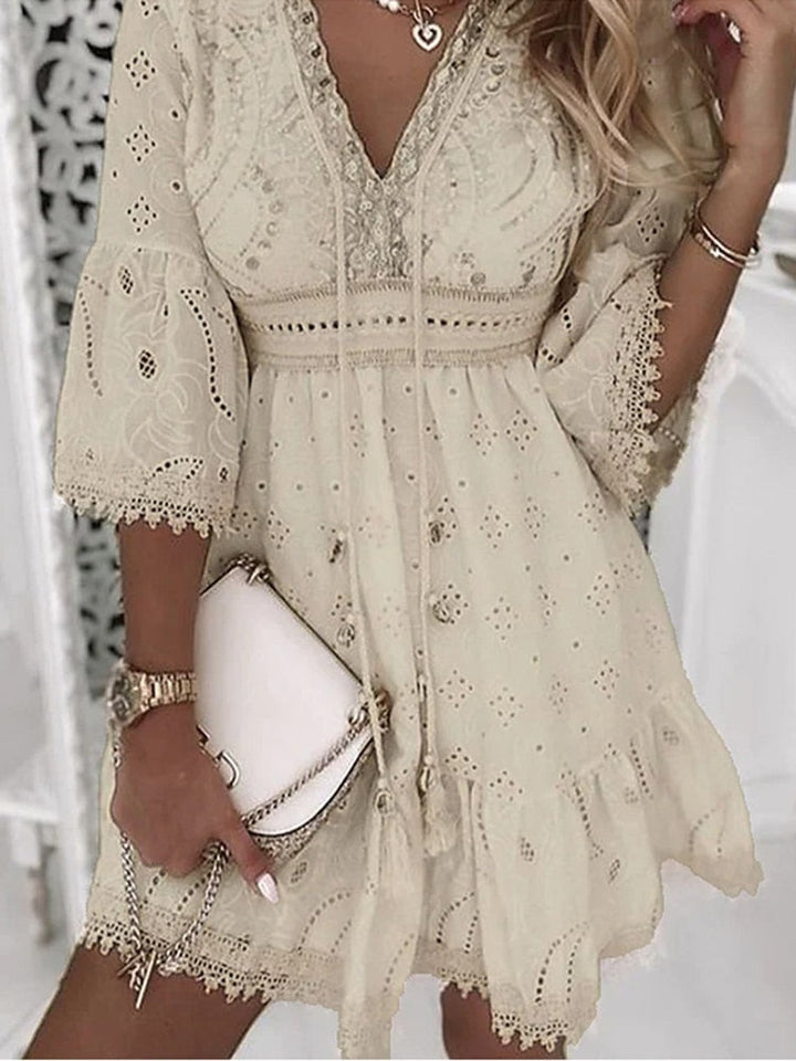 Felicity | Wedding Guest Lace Mini Dress Women