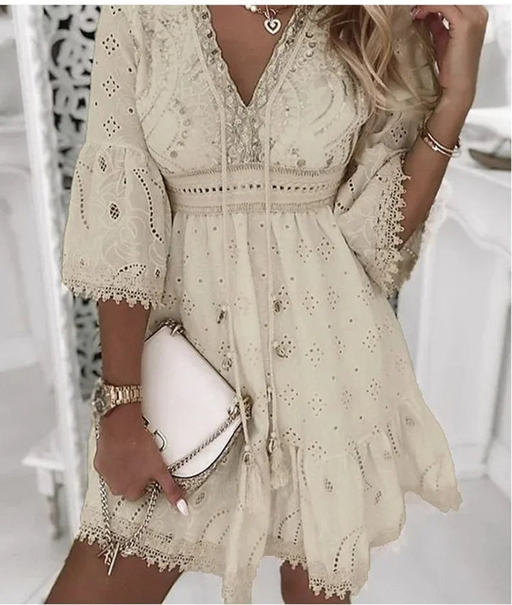 Felicity | Wedding Guest Lace Mini Dress Women