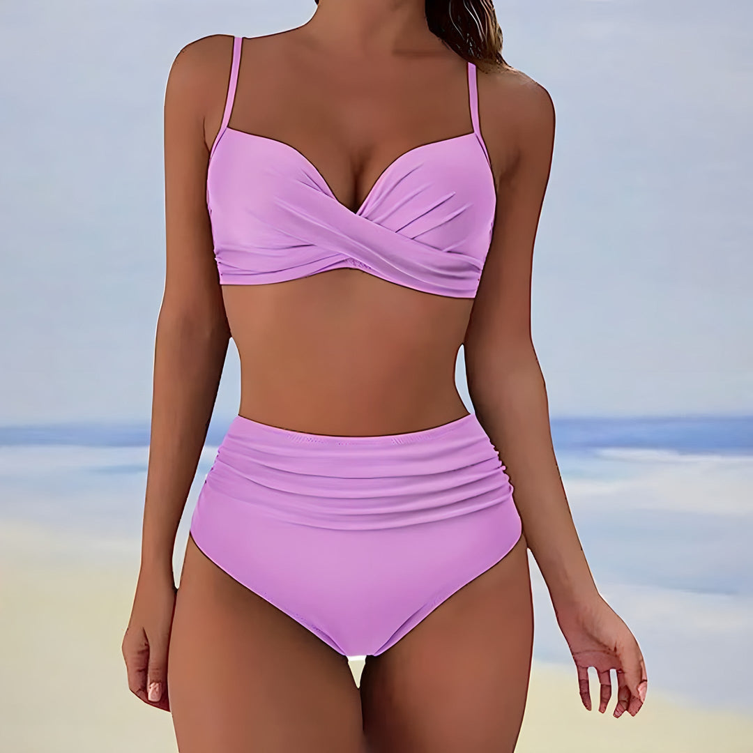 Tamsin | High Waist Bikini Two Piece Swimsuit