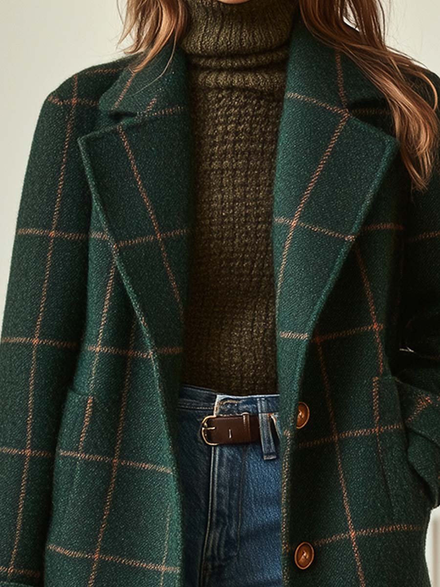 Arabella | Plaid Womens Coat Jacket