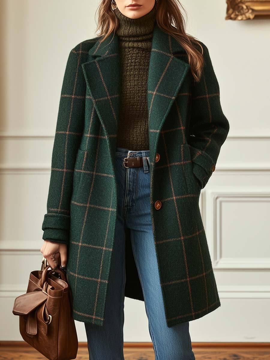 Arabella | Plaid Womens Coat Jacket