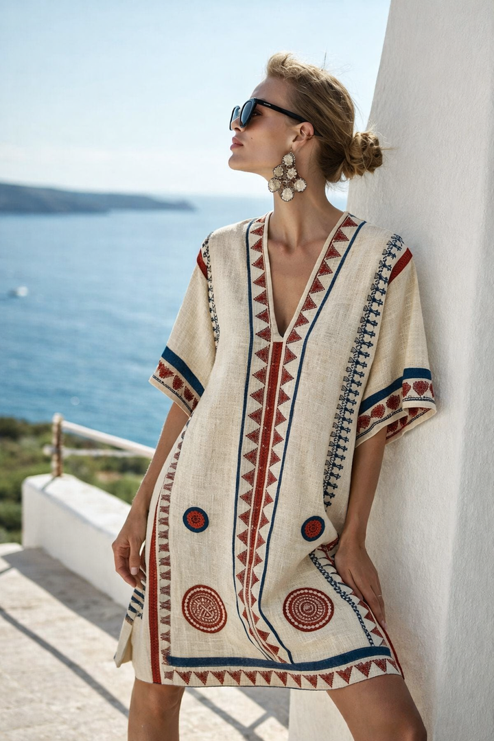 Bronte | Embroidered Summer Dress for Women