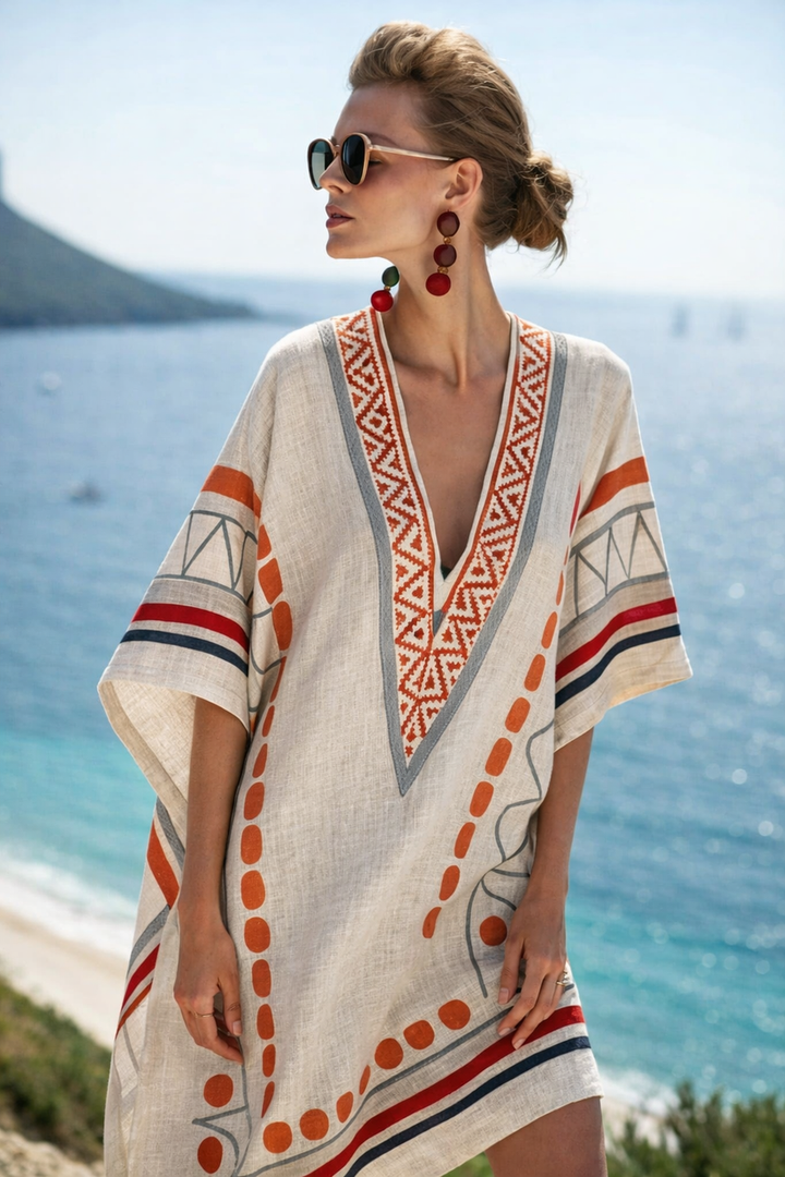 Bronte | Embroidered Summer Dress for Women