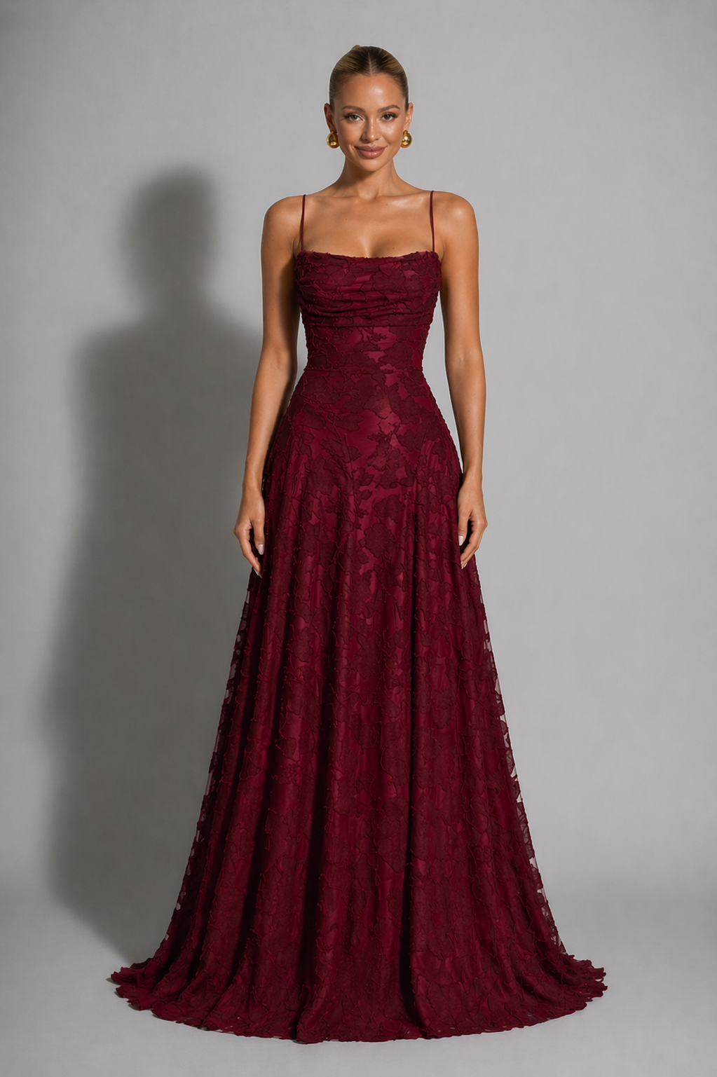Gemma | Wedding Guest Lace Maxi Dress