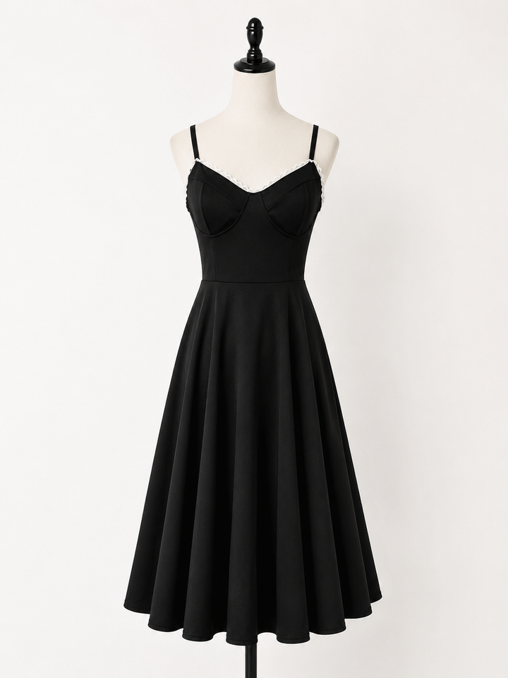 Elsie | Wedding Guest Bustier Midi Dress Women