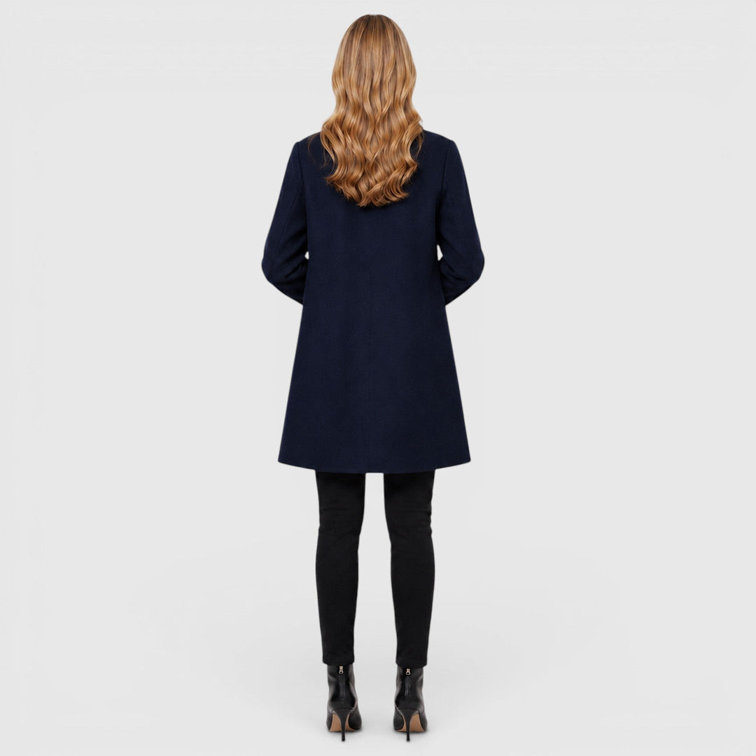 Felicity | Womens Coat Button-Front Wool Jacket