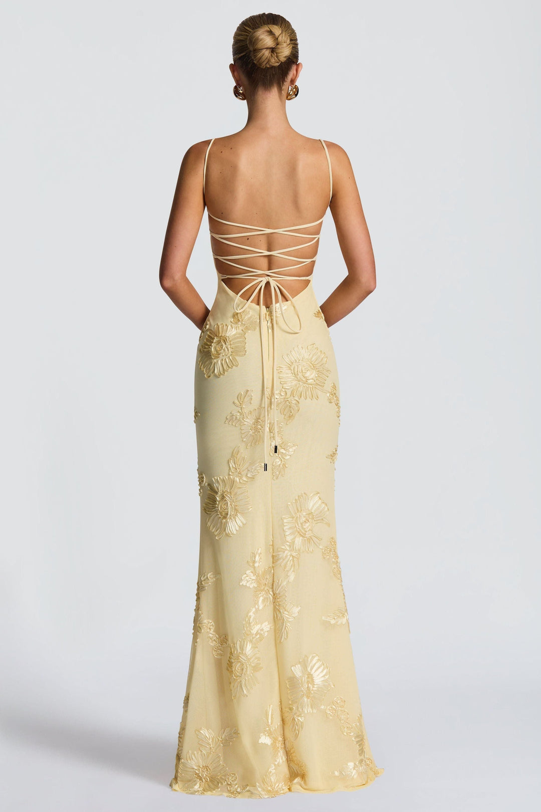 Daisy | Wedding Guest Floral Corset Maxi Dress