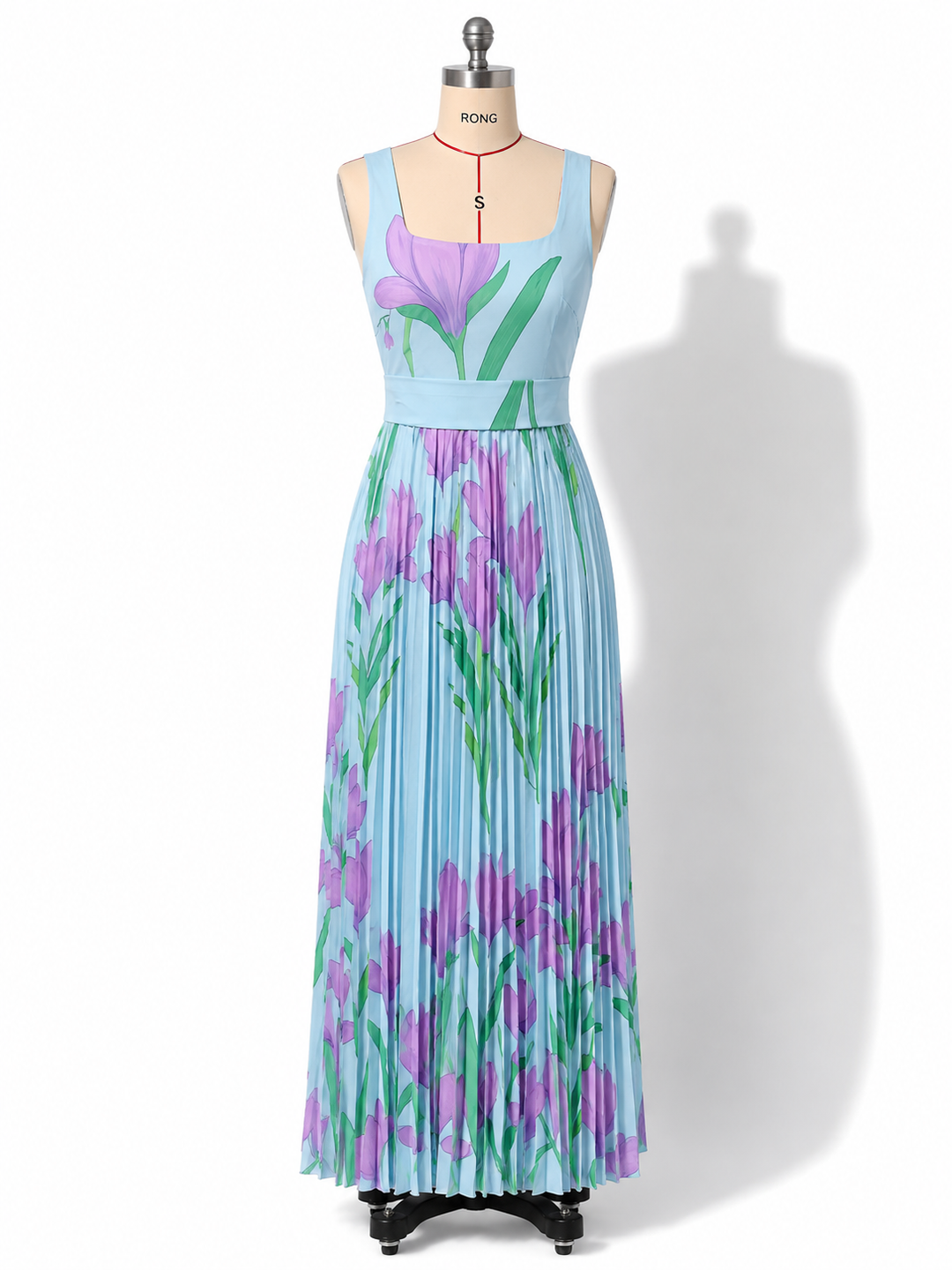 Georgia | Wedding Guest Pleated Maxi Dress