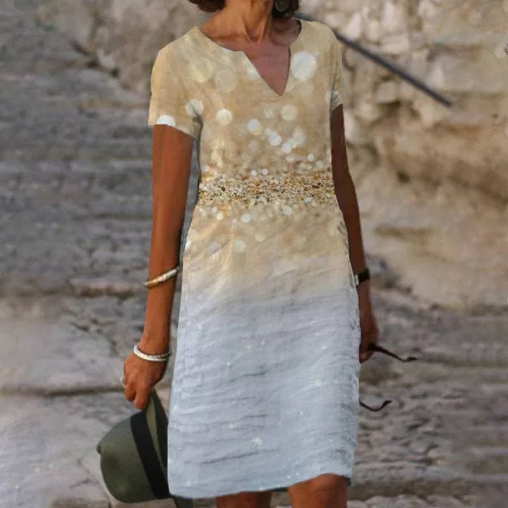 Georgia | Print Summer Dress for Women