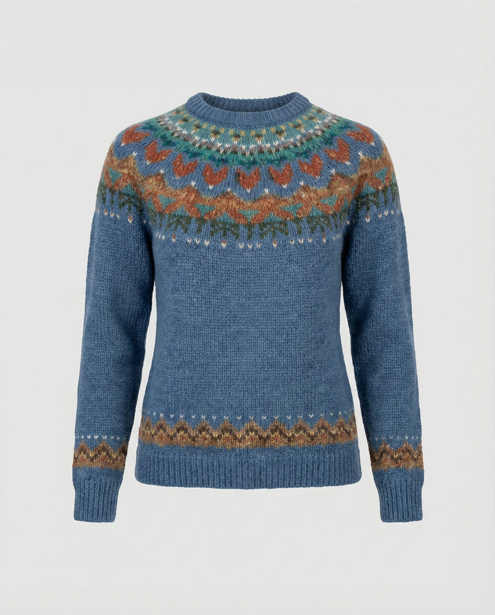 Amelia | Fair Isle Knit Women Clothing Sweater