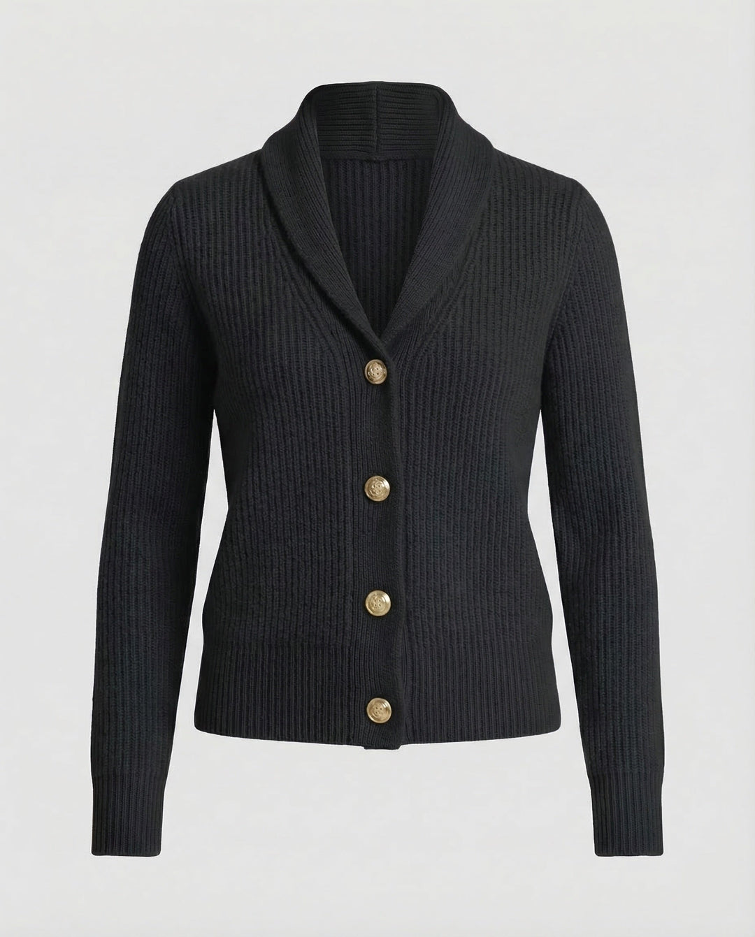 Isla | Ribbed Shawl Collar Women Clothing Cardigan