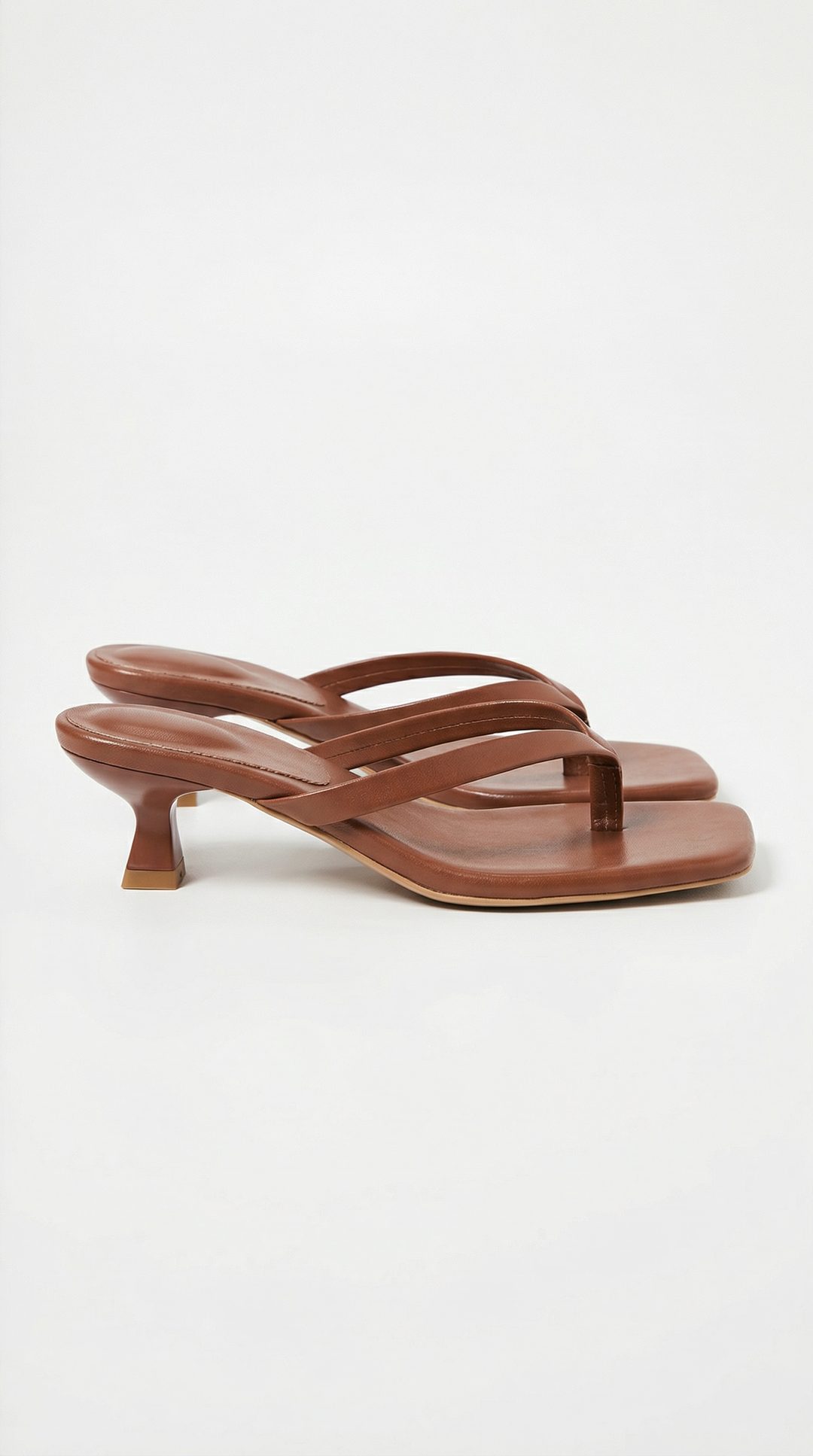Sophia | Strappy Kitten Heel Mule Sandals