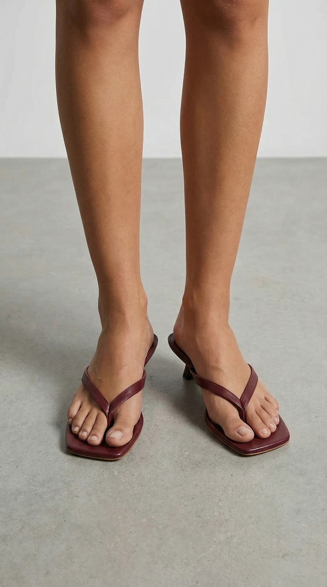Sophia | Strappy Kitten Heel Mule Sandals