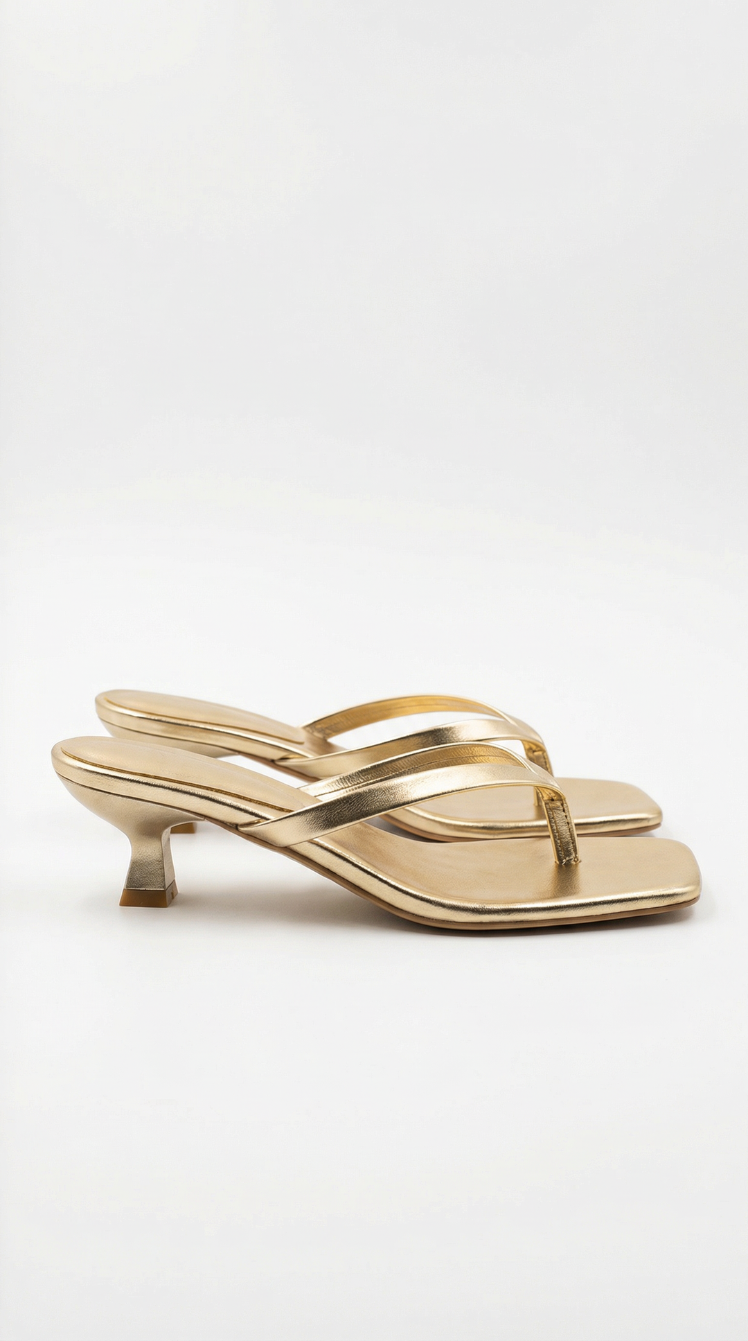 Sophia | Strappy Kitten Heel Mule Sandals