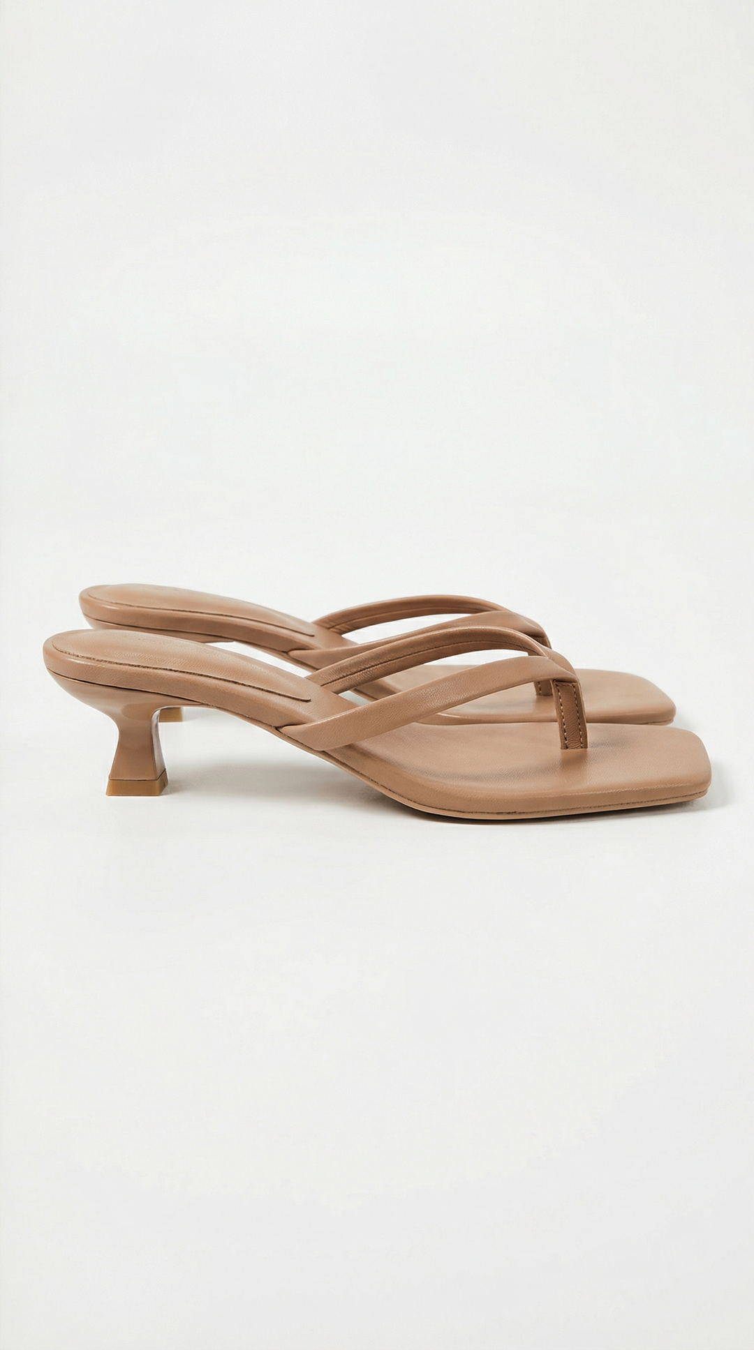 Sophia | Strappy Kitten Heel Mule Sandals