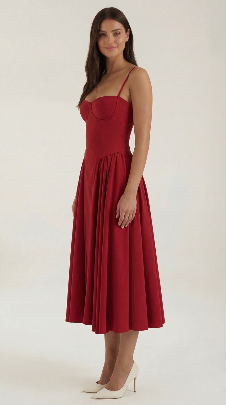 Bronte | Wedding Guest Midi Dress Women