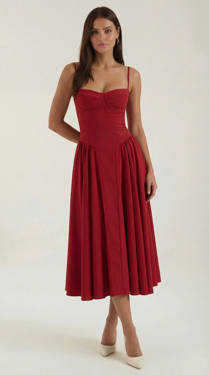 Bronte | Wedding Guest Midi Dress Women
