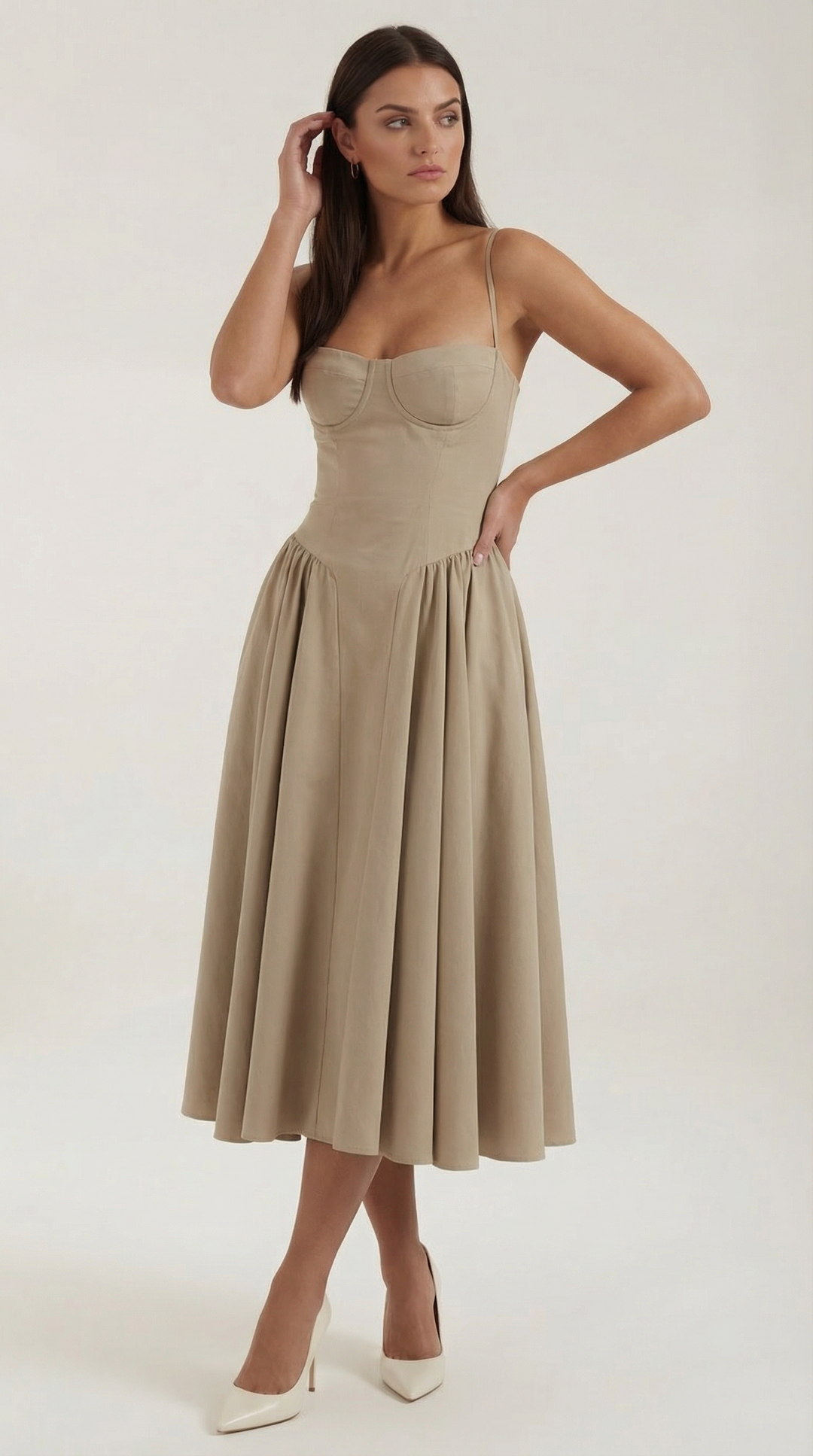 Bronte | Wedding Guest Midi Dress Women