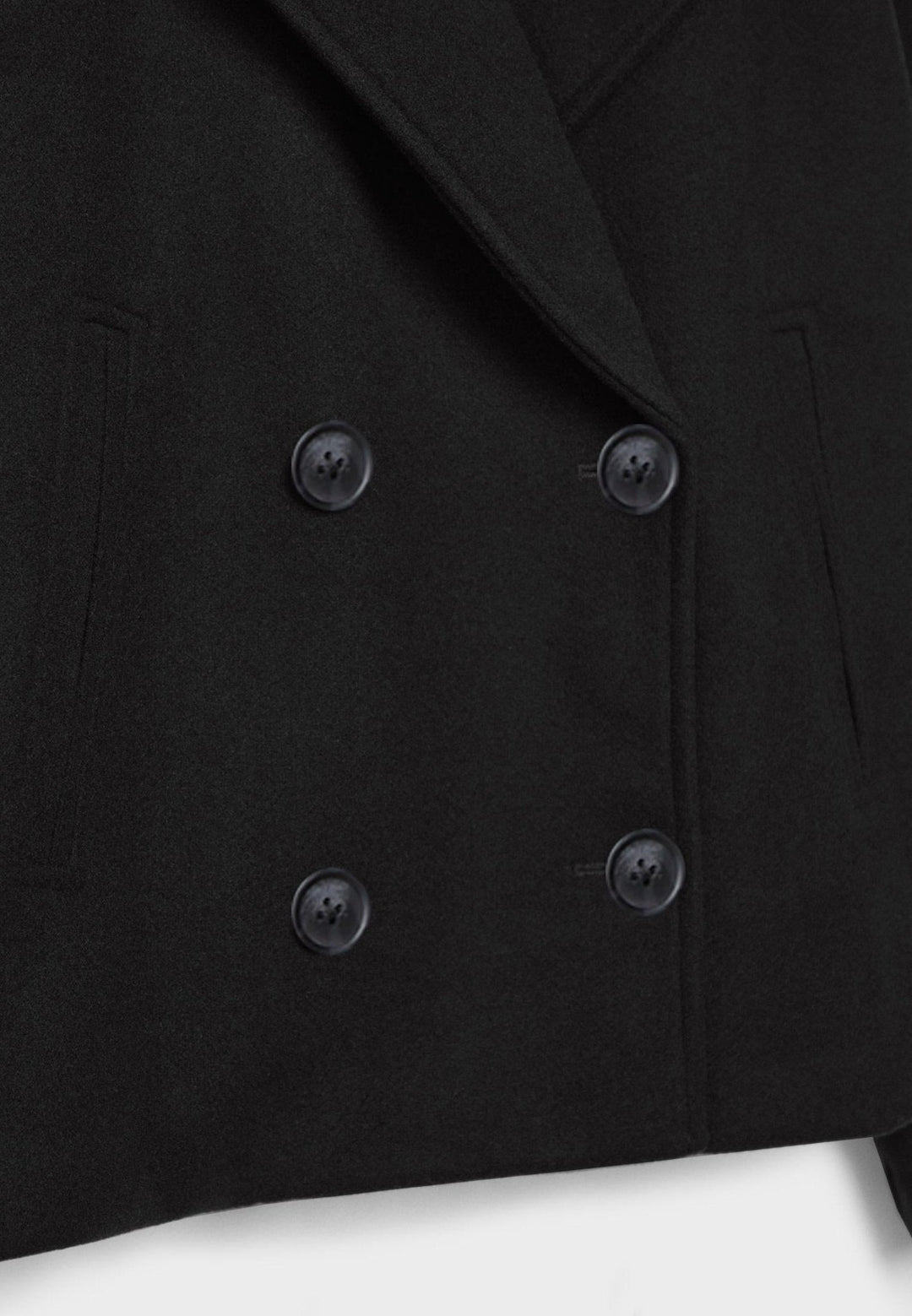 Harriet | Double-Breasted Cropped Womens Coat Jacket