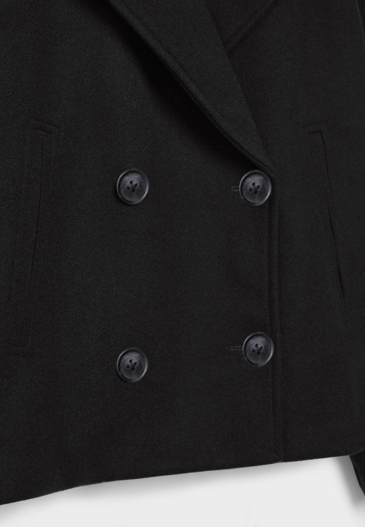 Harriet | Double-Breasted Cropped Womens Coat Jacket