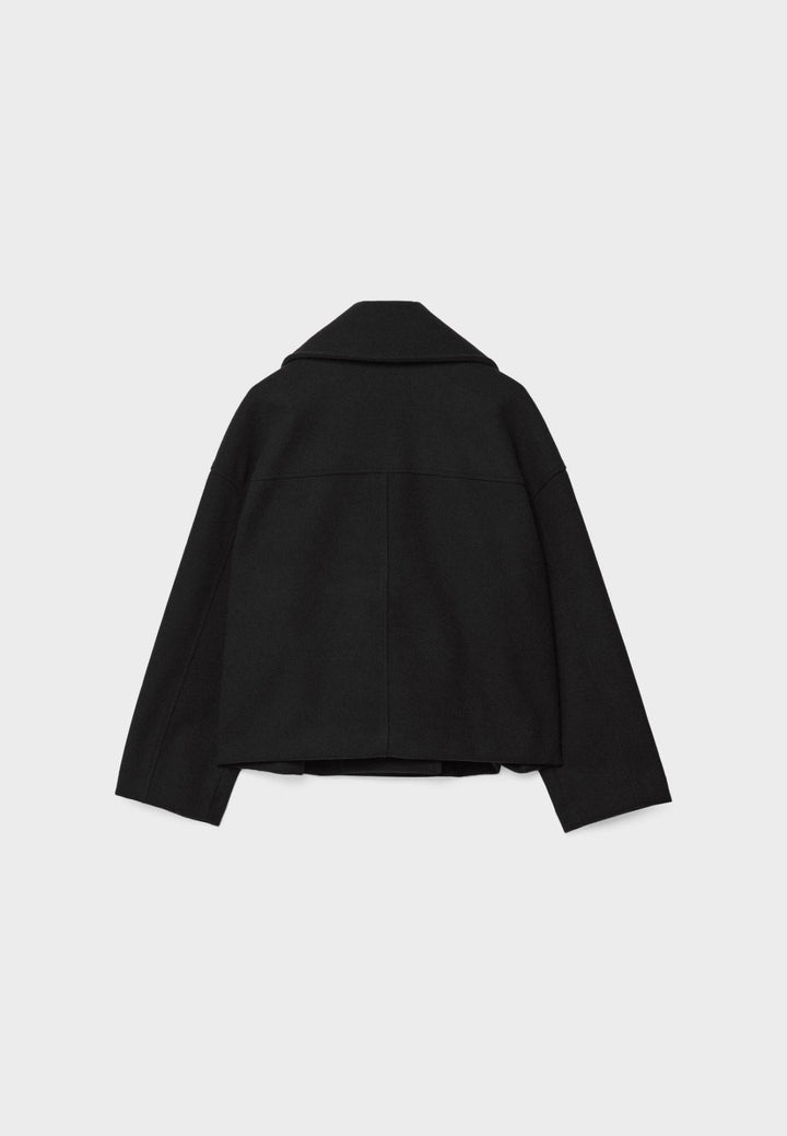Harriet | Double-Breasted Cropped Womens Coat Jacket