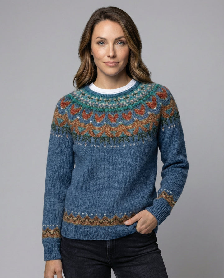 Amelia | Fair Isle Knit Women Clothing Sweater