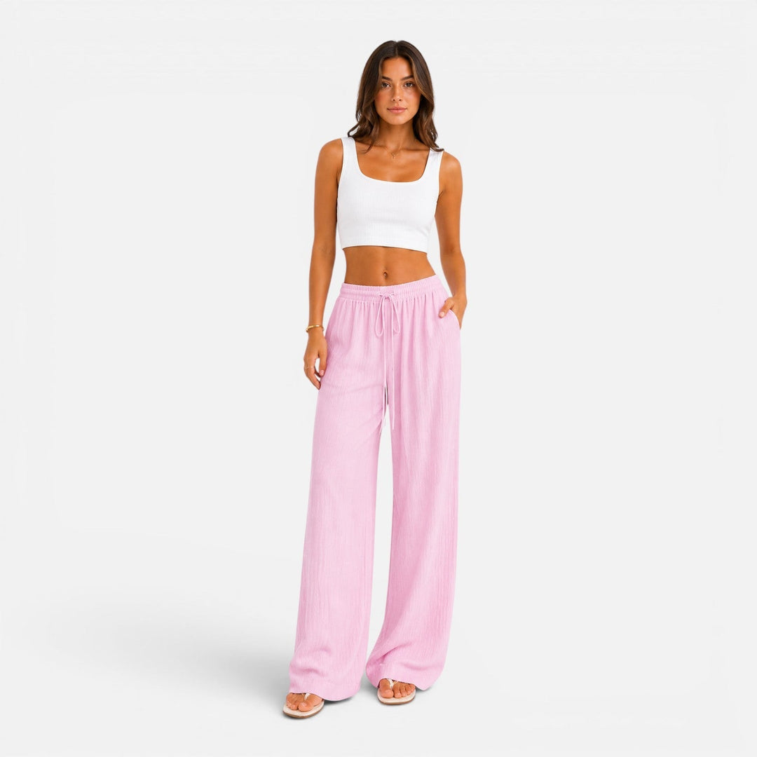Cressida | Wide Leg Women Clothing Summer Trousers