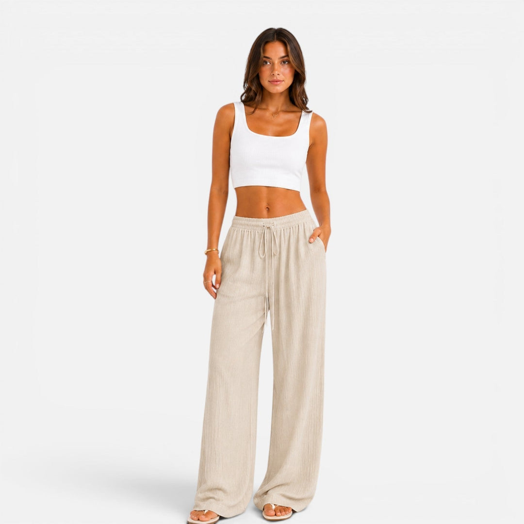 Cressida | Wide Leg Women Clothing Summer Trousers