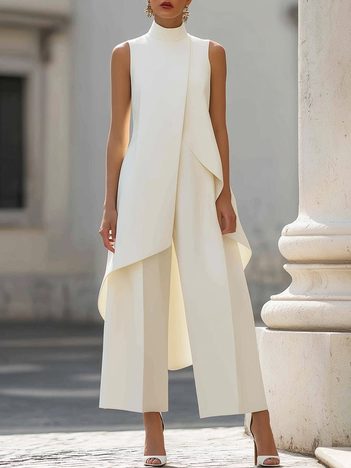 Alice | Women Clothing Sleeveless Ruffle Two-Piece Set