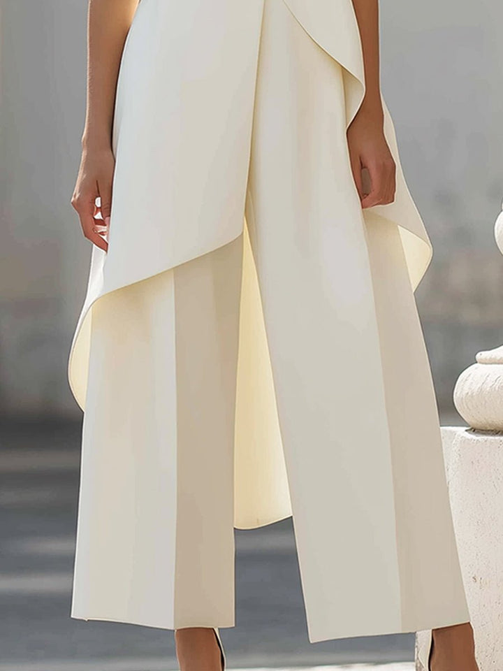 Alice | Women Clothing Sleeveless Ruffle Two-Piece Set