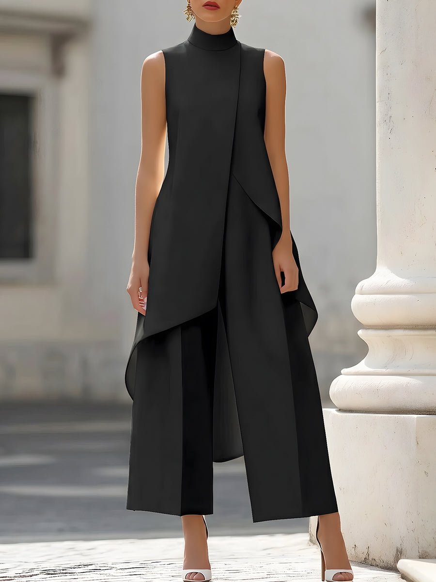 Alice | Women Clothing Sleeveless Ruffle Two-Piece Set