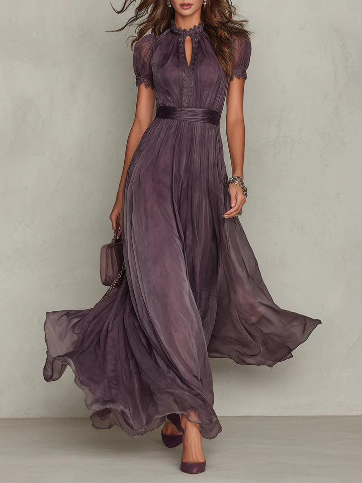 Pippa | Wedding Guest Chiffon Maxi Dress