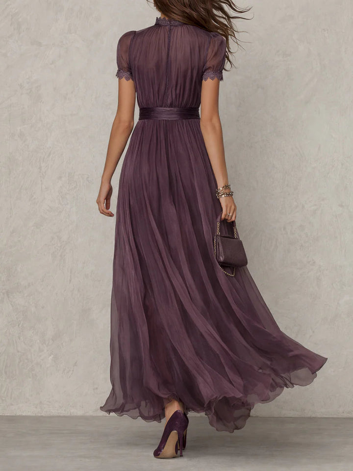 Pippa | Wedding Guest Chiffon Maxi Dress